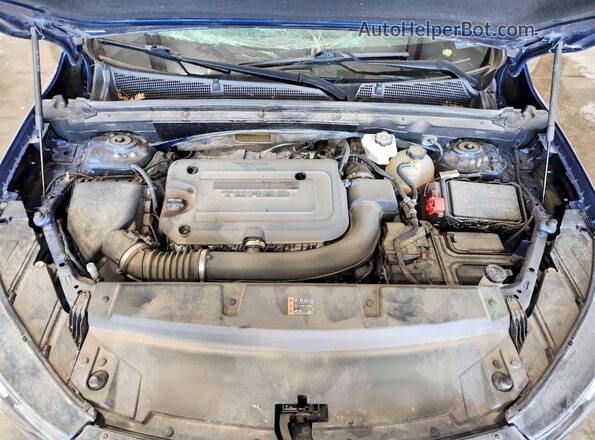 LRBAZLR46ND128470 2022 BUICK ENVISION Blue Widok wnętrza z tyłu