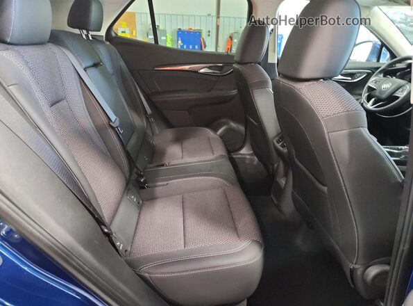 LRBAZLR46ND128470 2022 BUICK ENVISION Blue Widok tylnych siedzeń