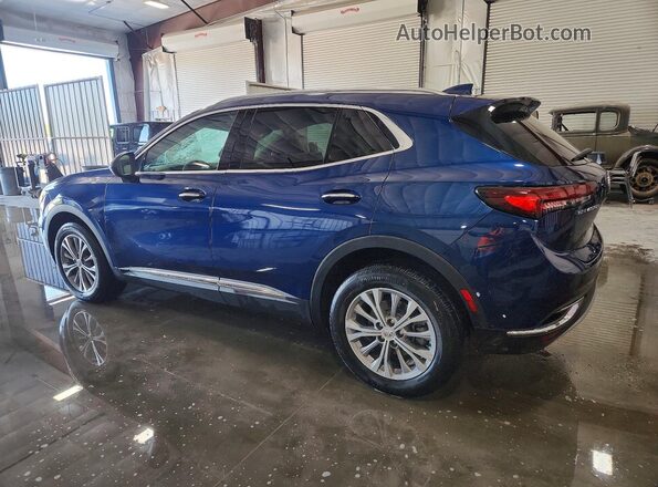 LRBAZLR46ND128470 2022 BUICK ENVISION Blue Tył lewy