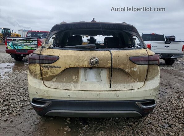 LRBAZLR47MD149441 2021 BUICK ENVISION White Вид ззаду