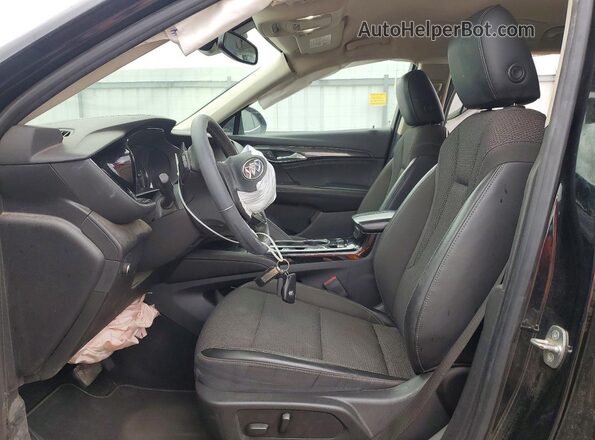 LRBAZLR48ND162197 2022 BUICK ENVISION Black წინა სალონის ხედი