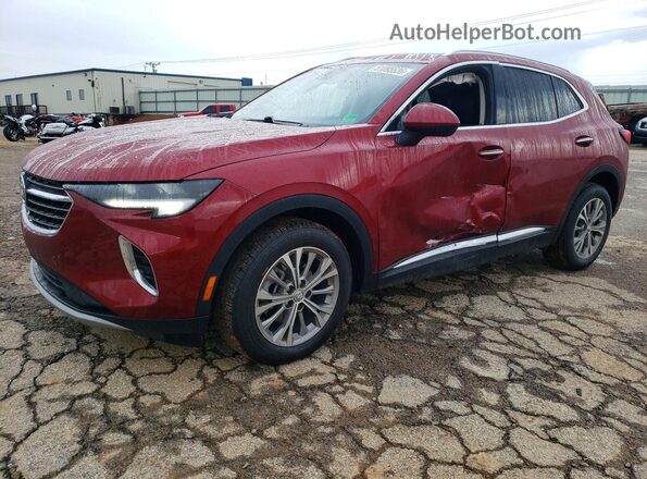 LRBAZLR48PD055296 2023 BUICK ENVISION Maroon Передня ліва чверть