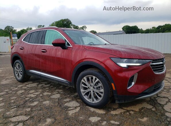 LRBAZLR48PD055296 2023 BUICK ENVISION Maroon Передня права чверть