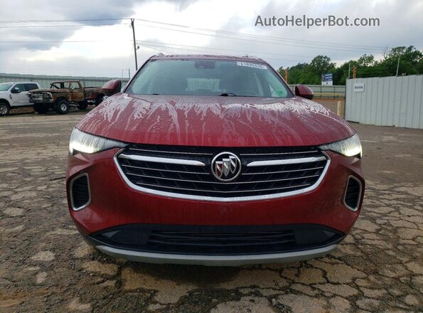 LRBAZLR48PD055296 2023 BUICK ENVISION Maroon Вид спереду