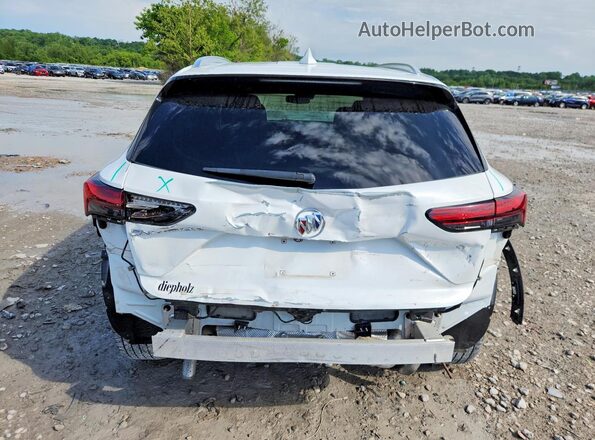 LRBAZLR49MD148582 2021 BUICK ENVISION White Vista trasera