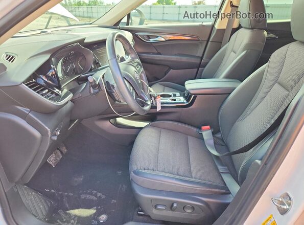 LRBAZLR49MD148582 2021 BUICK ENVISION White Vista interior delantera
