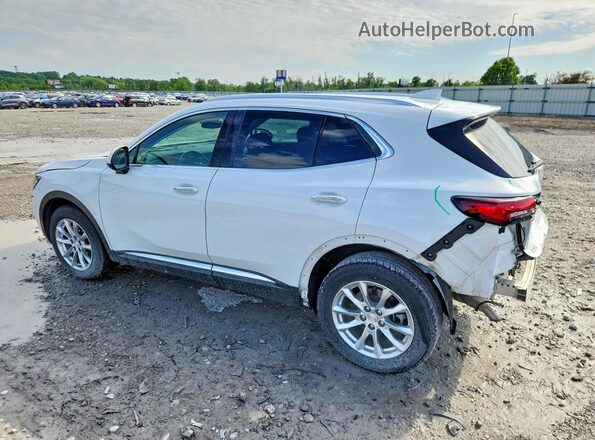 LRBAZLR49MD148582 2021 BUICK ENVISION White Trasero izquierdo
