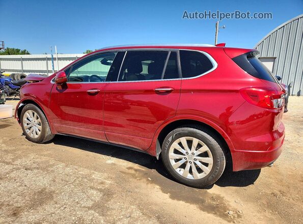LRBFX1SA1JD084565 2018 BUICK ENVISION Красный Задняя левая четверть