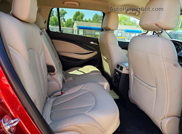 LRBFX1SA1JD084565 2018 BUICK ENVISION Красный Вид задних сидений