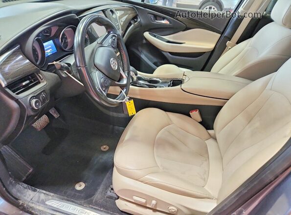 LRBFX1SA5KD118945 2019 BUICK ENVISION Серый Вид салона спереди