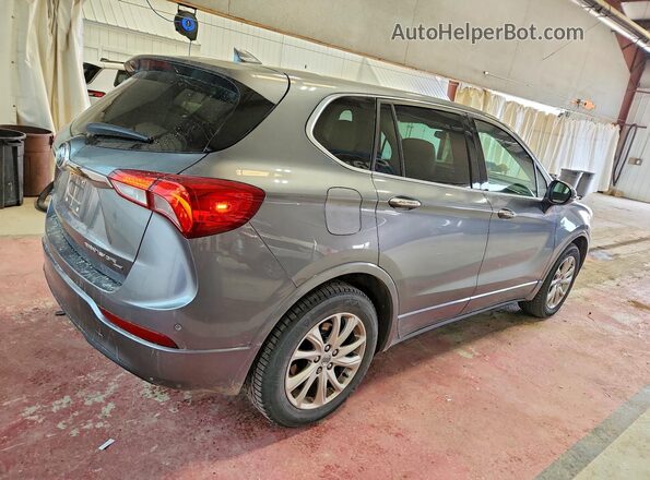 LRBFX1SA5KD118945 2019 BUICK ENVISION Серый Задняя правая четверть
