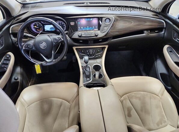 LRBFX1SA5KD118945 2019 BUICK ENVISION Серый Вид панели приборов