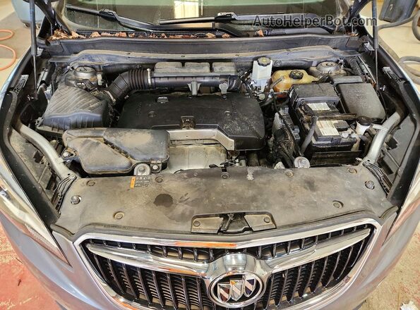 LRBFX1SA5KD118945 2019 BUICK ENVISION Серый Вид задней части салона