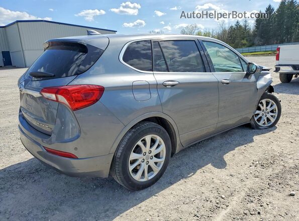 LRBFX1SA5LD099878 2020 BUICK ENVISION Silver Trasero derecho