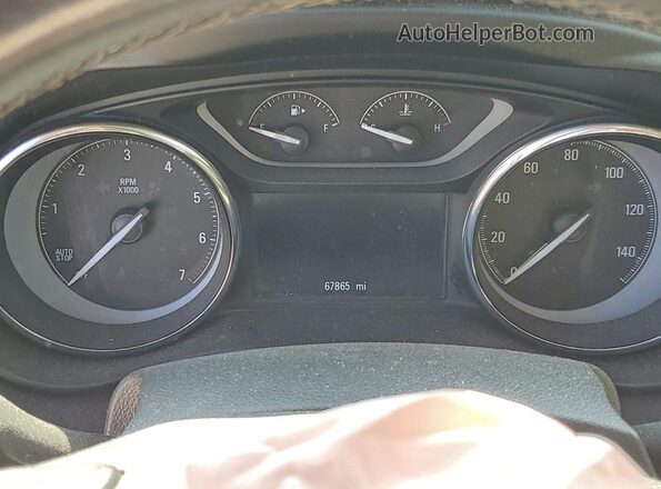 LRBFX1SA5LD099878 2020 BUICK ENVISION Silver Vista del cuadro de instrumentos