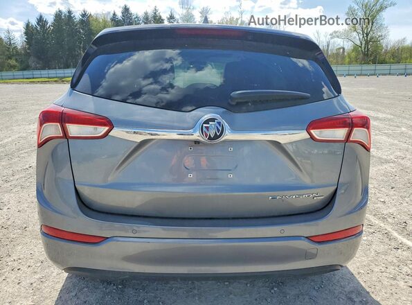 LRBFX1SA5LD099878 2020 BUICK ENVISION Silver Vista trasera