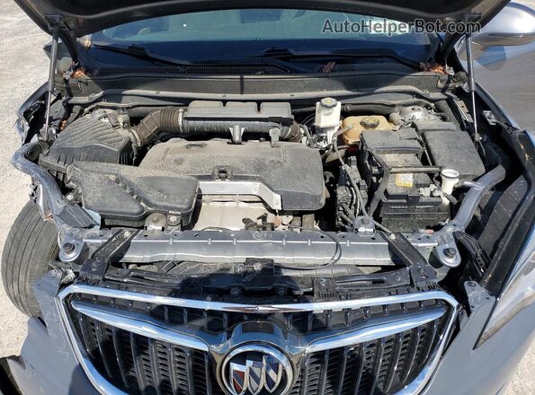 LRBFX1SA5LD099878 2020 BUICK ENVISION Silver Vista del compartimento del motor