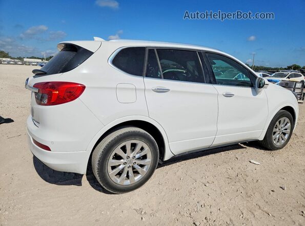 LRBFX1SA9JD081591 2018 BUICK ENVISION Белый Задняя правая четверть