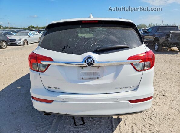 LRBFX1SA9JD081591 2018 BUICK ENVISION Белый Вид сзади