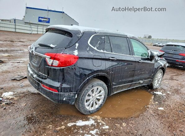 LRBFX1SA9JD084183 2018 BUICK ENVISION Черный Задняя правая четверть