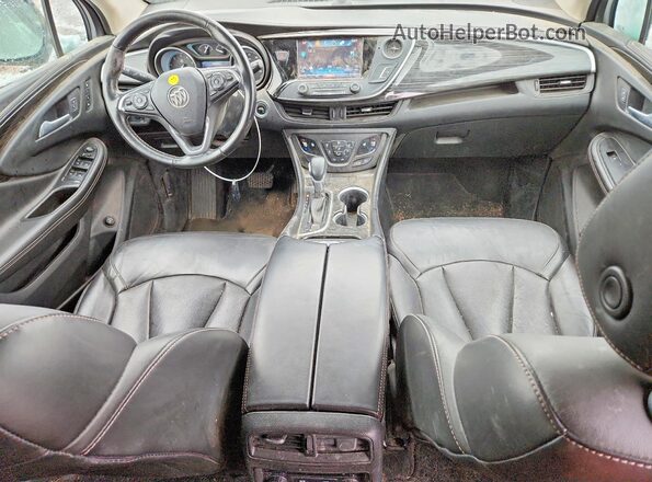 LRBFX1SA9JD084183 2018 BUICK ENVISION Черный Вид панели приборов