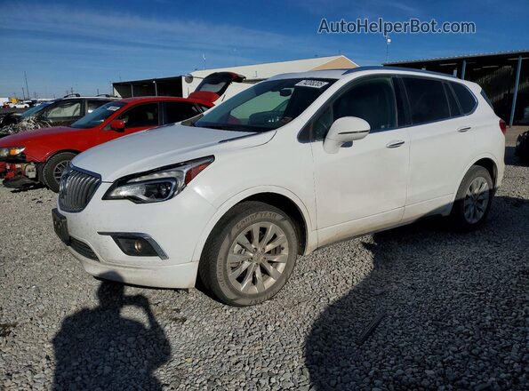 LRBFX2SA3JD017486 2018 BUICK ENVISION Белый Передняя левая четверть