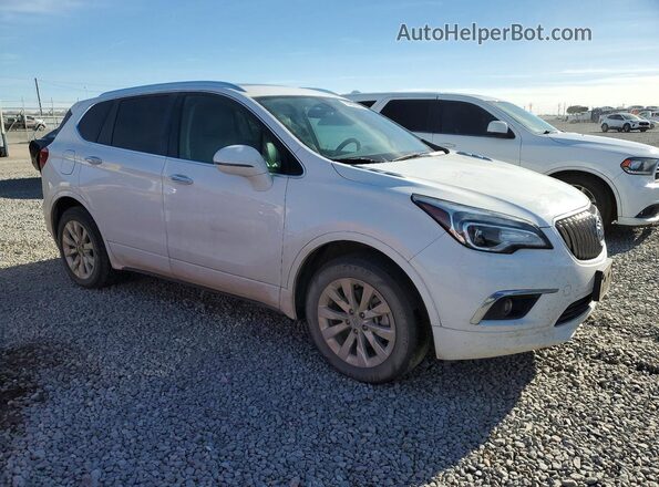 LRBFX2SA3JD017486 2018 BUICK ENVISION Белый Передняя правая четверть
