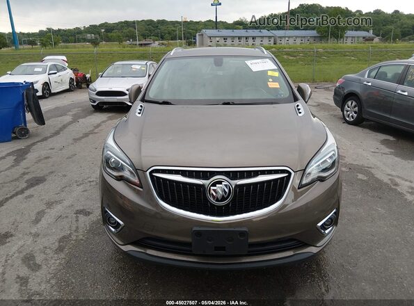 LRBFX2SA3KD026688 2019 BUICK ENVISION Cream ხელსაწყოთა პანელის ხედი