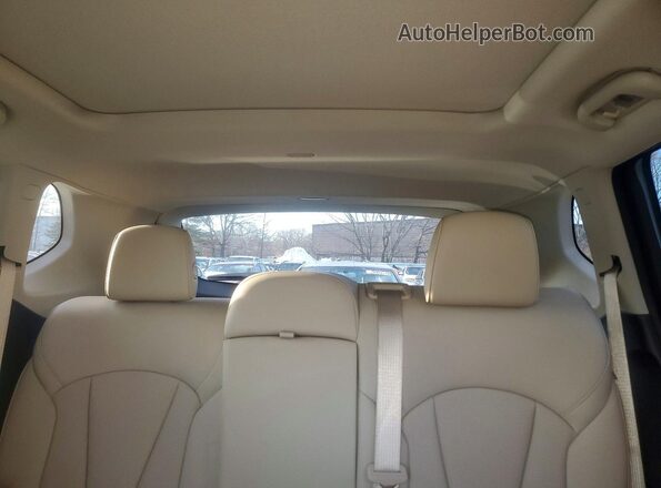 LRBFX2SA7KD105992 2019 BUICK ENVISION Красный Вид задних сидений