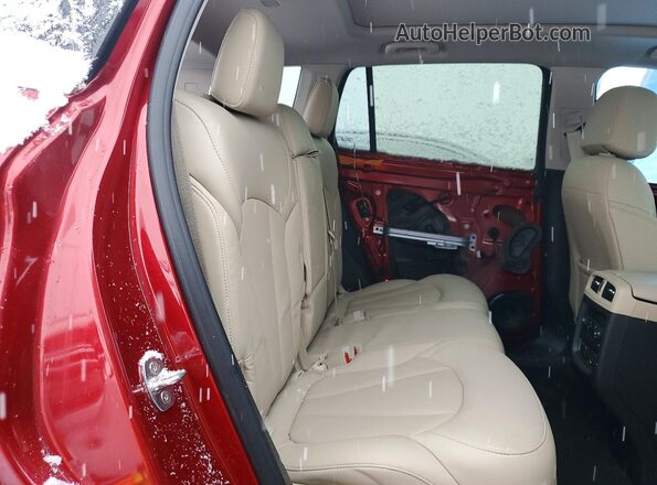 LRBFX2SA7KD105992 2019 BUICK ENVISION Красный Вид задней части салона
