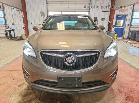 LRBFX2SAXKD025828 2019 BUICK ENVISION Желто-коричневый Вид спереди