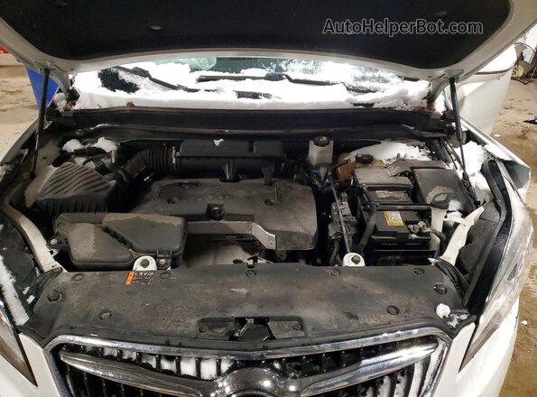 LRBFX2SAXKD075757 2019 BUICK ENVISION White Engine compartment view