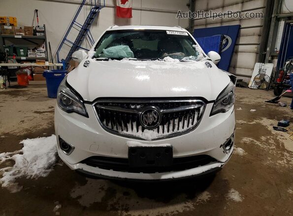 LRBFX2SAXKD075757 2019 BUICK ENVISION White Front view