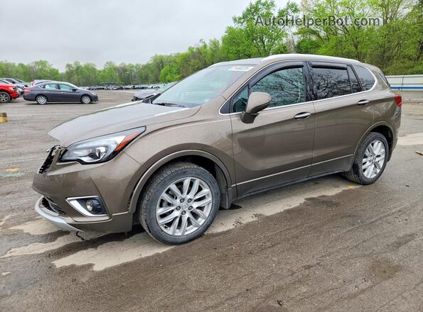 LRBFX3SX3KD092295 2019 BUICK ENVISION Коричневый Передняя левая четверть