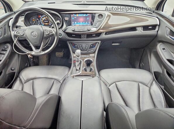 LRBFX3SX3KD092295 2019 BUICK ENVISION Коричневый Вид панели приборов