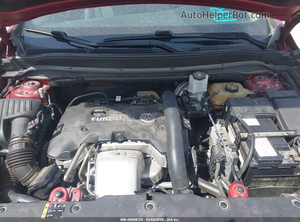 LRBFX3SX8JD005599 2018 BUICK ENVISION Бордовый Вид сзади