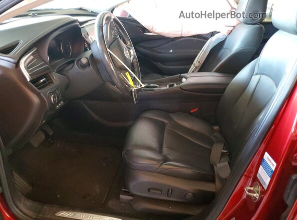 LRBFX4SX3KD128007 2019 BUICK ENVISION Красный Вид салона спереди