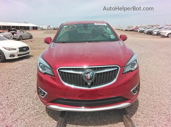LRBFX4SX3KD128007 2019 BUICK ENVISION Красный Вид спереди