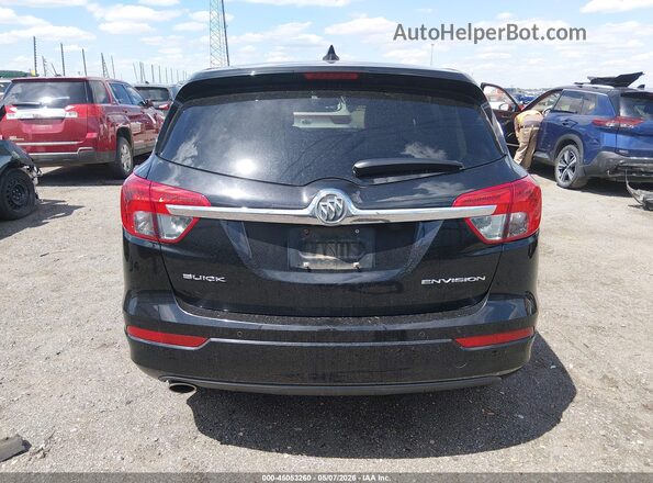 LRBFXASA1HD001338 2017 BUICK ENVISION Black 