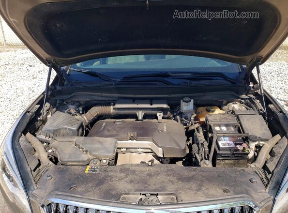 LRBFXASA7HD152409 2017 BUICK ENVISION Brown Widok komory silnika