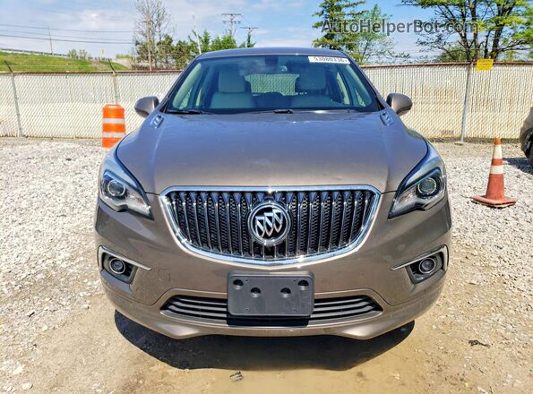 LRBFXASA7HD152409 2017 BUICK ENVISION Brown Widok z przodu