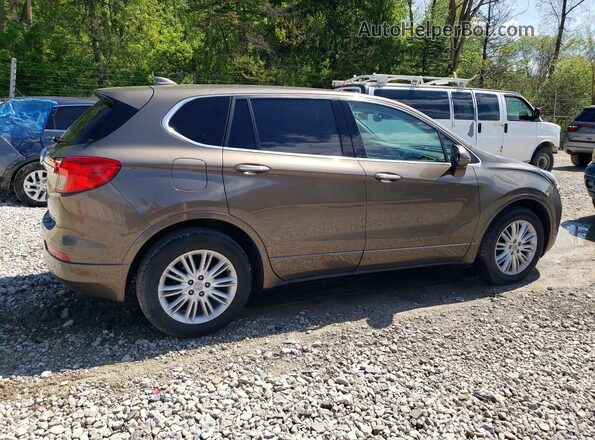 LRBFXASA7HD152409 2017 BUICK ENVISION Brown Tył prawy
