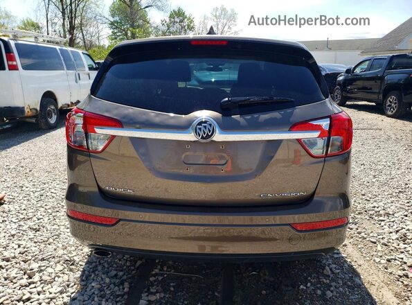 LRBFXASA7HD152409 2017 BUICK ENVISION Brown Widok z tyłu