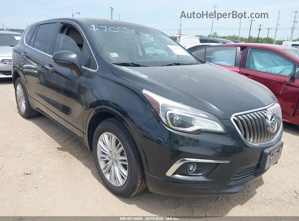 LRBFXASA8HD076828 2017 BUICK ENVISION Black Передня права чверть