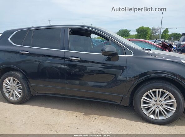 LRBFXASA8HD076828 2017 BUICK ENVISION Black Вид задньої частини салону