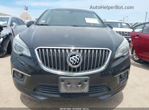 LRBFXASA8HD076828 2017 BUICK ENVISION Black Вид щитка приладів