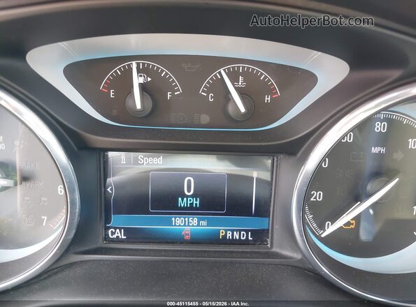 LRBFXASA8HD076828 2017 BUICK ENVISION Black Вид задніх сидінь