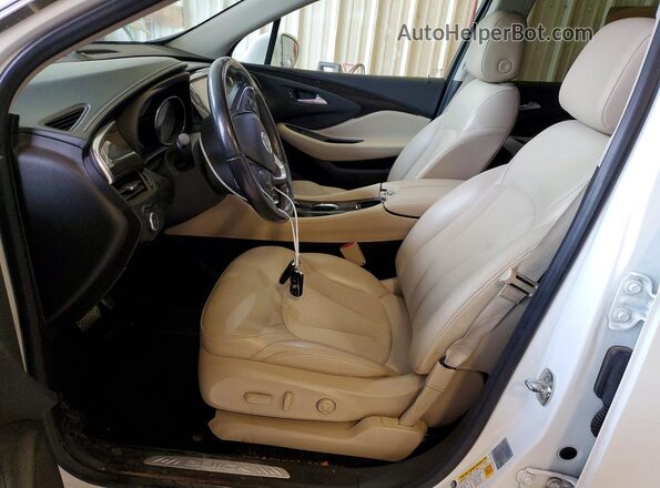LRBFXASA9LD212943 2020 BUICK ENVISION White Widok wnętrza z przodu
