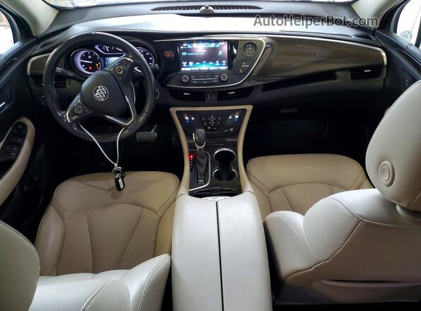 LRBFXASA9LD212943 2020 BUICK ENVISION White Widok deski rozdzielczej