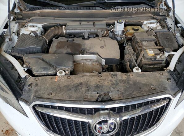LRBFXASA9LD212943 2020 BUICK ENVISION White Widok komory silnika